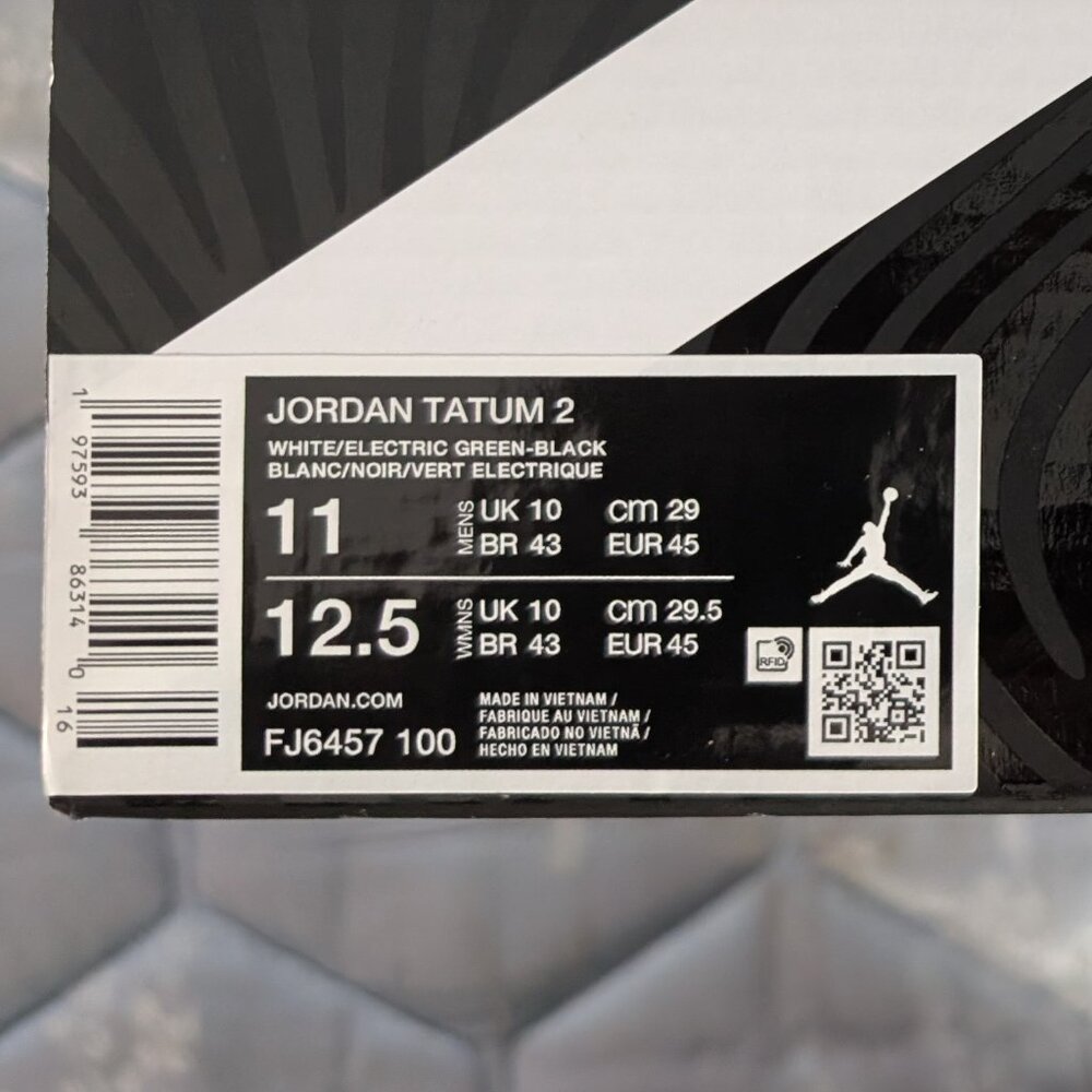 NIB Jordan Tatum 2 Basketball Shoes